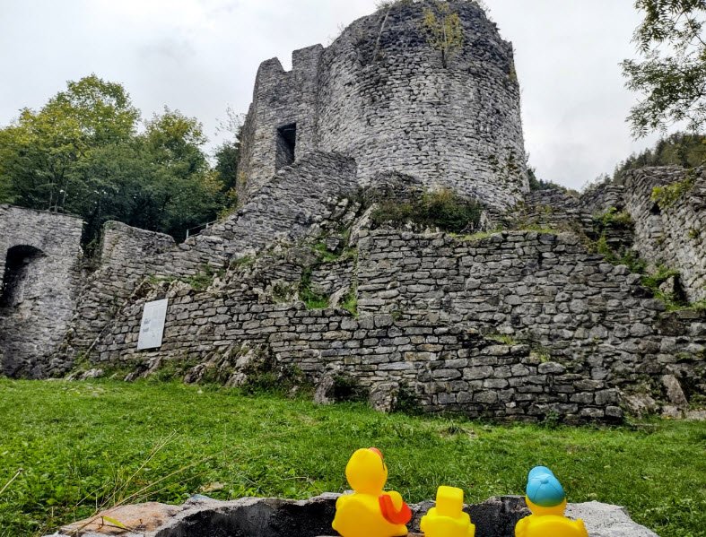 Ruins of Bernegg Castle, Hinwil, Switzerland